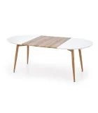 FOLDING TABLE EDWARD, TOP - HONEY OAK / WHITE; LEGS: HONEY OAK order